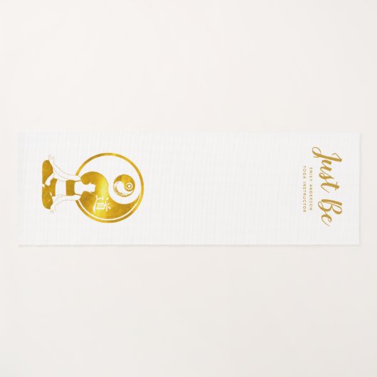 ヨガパーソナライズされたインストラクター、部材マットOM ヨガマット (正面(横))