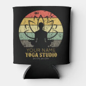 ヨガパーソナライズされたスタジオフィットネスインストラクターグル 缶クーラー (正面)