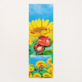 ヨガパーソナライズされたマット ヨガマット (裏面)