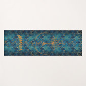 ヨガパーソナライズされたモノグラムのマット ヨガマット (正面(横))