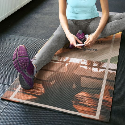 ヨガパーソナライズされた恋人先生ママ女性ギフト ヨガマット