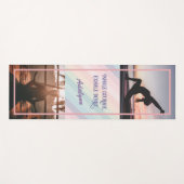 ヨガパーソナライズされた恋人先生ママ女性ギフト ヨガマット (正面(横))