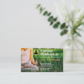 ヨガパーソナルトレーナー | プロフェッショナル先生 名刺 (スタンド正面)