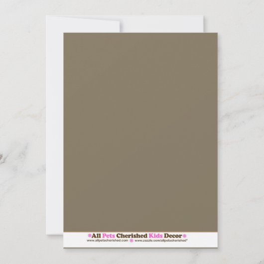 ヨガパーティー誕生日エクササイズ延伸招待状 招待状 (裏面)