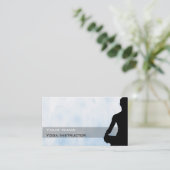 ヨガビジネスカード 名刺 (スタンド正面)