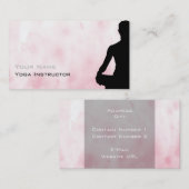 ヨガビジネスカード 名刺 (正面/裏面)