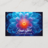 ヨガピラティスインストラクター名刺 名刺 (正面)