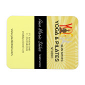 ヨガピラティス事業 マグネット (横)