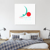 ヨガピラティス – キャンバスプリント (インサイチュ (寝室))