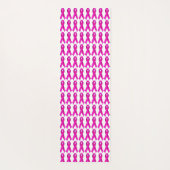 ヨガピンクリボン乳がん認識度サポート ヨガマット (裏面)