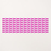 ヨガピンクリボン乳がん認識度サポート ヨガマット (正面(横))