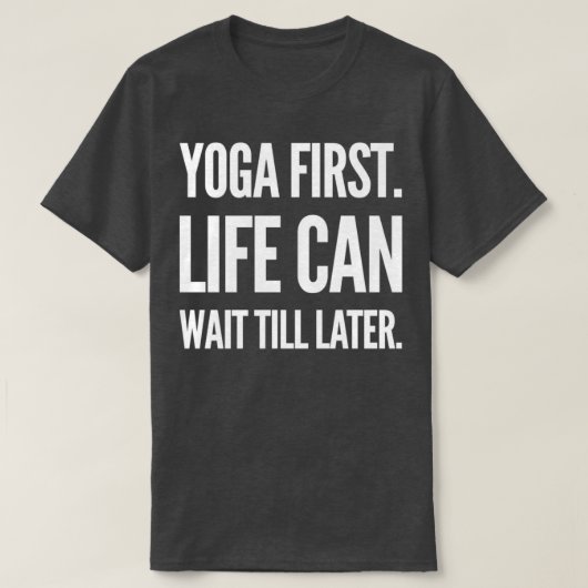 ヨガファースト Tシャツ (デザイン正面)