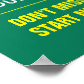 ヨガフィットネスクラストレンディーフォトジムマーケティング ポスター (角)