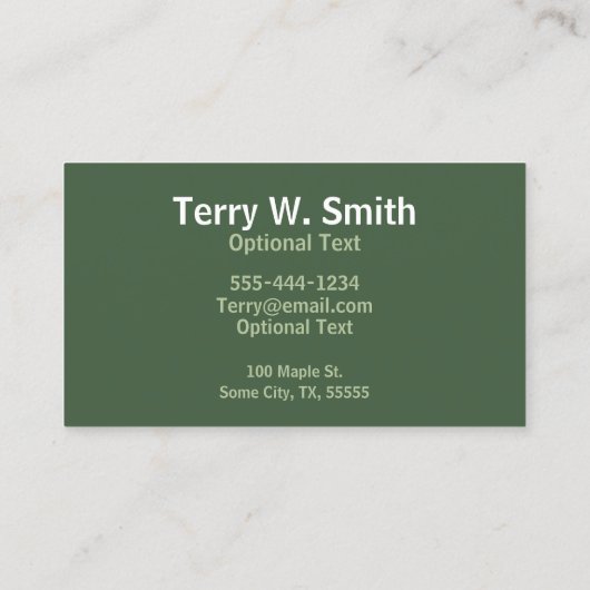 ヨガフィットネス名刺 名刺 (裏面)