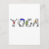 ヨガフィットネス衛生 ポストカード (正面)