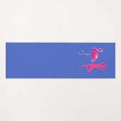 ヨガフラミンゴ ヨガマット (正面(横))