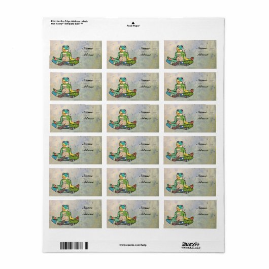 ヨガフロシュ ラベル (フルシート)