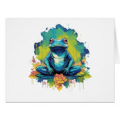 ヨガフロッグウォーターカラースタイル (正面横)