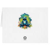 ヨガフロッグウォーターカラースタイル (裏面横)