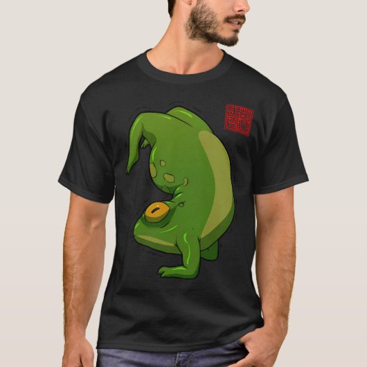 ヨガフロッグスコーピオン Tシャツ (正面)