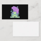 ヨガフロッグバイブ 名刺 (正面/裏面)