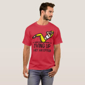 ヨガブロンド女性 Tシャツ (正面フル)