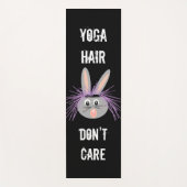 ヨガヘアドント気におもしろいことわざ ヨガマット (正面)