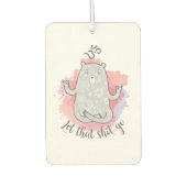 ヨガベアー カーエアーフレッシュナー (正面)