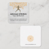 ヨガポサ |インストラクター |ヘルス 予約カード (正面/裏面)