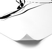 ヨガポスター ポスター (角)