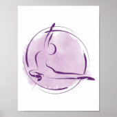 ヨガポスター ポスター (正面)