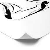 ヨガポスター ポスター (角)