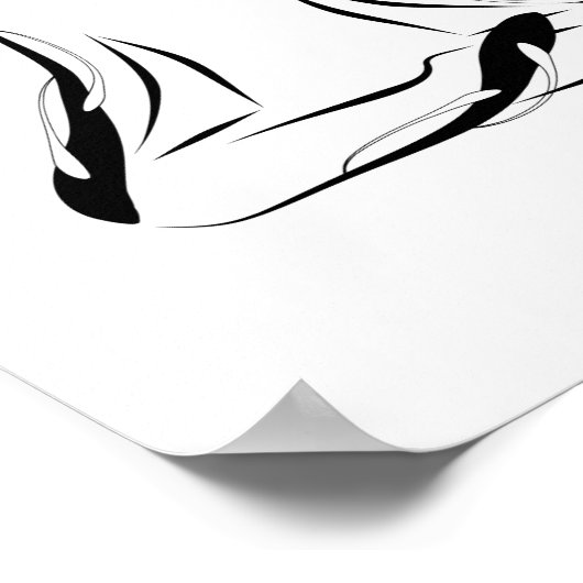 ヨガポスター ポスター (角)