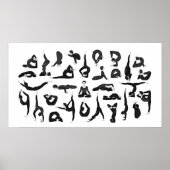 ヨガポスター ポスター (正面)