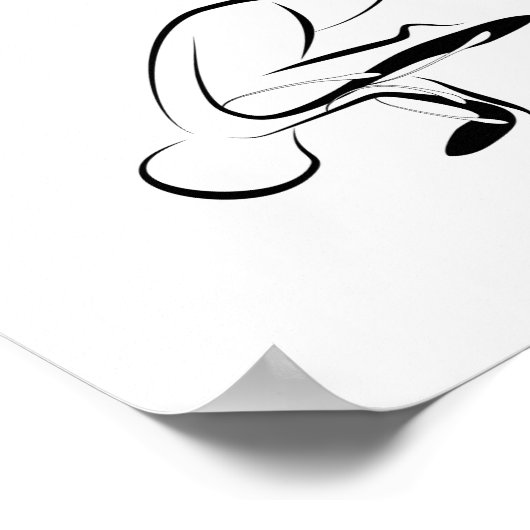 ヨガポスター ポスター (角)