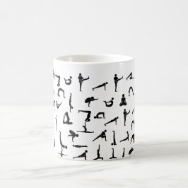 ヨガポスチューズマグ コーヒーマグカップ