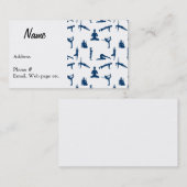 ヨガポーズカスタムズ 名刺 (正面/裏面)