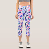 ヨガポーズカプリレギンス カプリレギンス (正面)