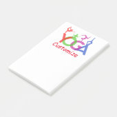 ヨガポーズシルエットThunder_Cove ポストイット (アングル)