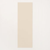 ヨガポーズナマステシルエット金ゴールド三日月 ヨガマット (裏面)