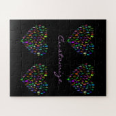 ヨガポーズハートサンダー_コーブ ジグソーパズル (横)