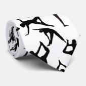 ヨガポーズパターン01.wなしBG ネクタイ (ロール)