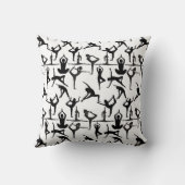 ヨガポーズパターン01.w BG クッション (裏面)