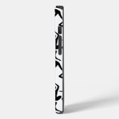 ヨガポーズパターン01.w BG Case-Mate iPhoneケース (裏面 / 左)