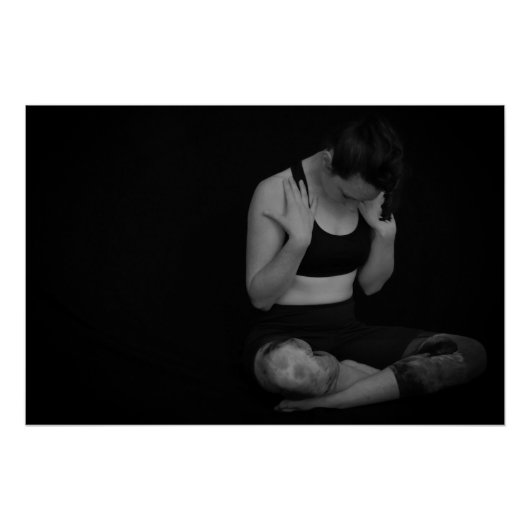 ヨガポーズポスター ポスター (正面)