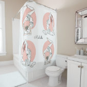 ヨガポーズ名前をカスタムするシャワーカーテン シャワーカーテン (インサイチュ)