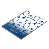 ヨガポーズ名前をカスタムする ノートブック (左側)