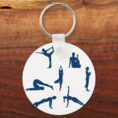 ヨガポーズ キーホルダー (正面)