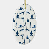 ヨガポーズ セラミックオーナメント (右)