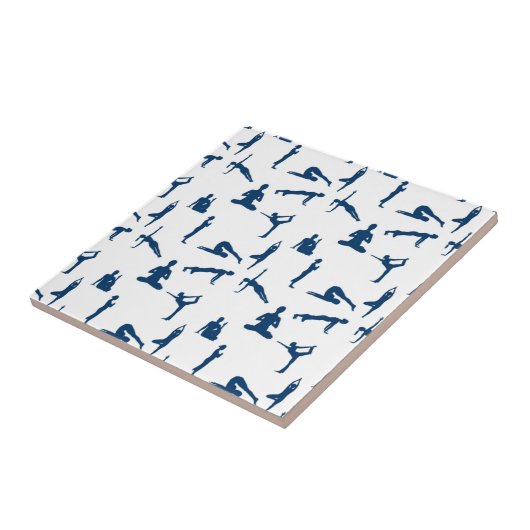 ヨガポーズ タイル (側面)